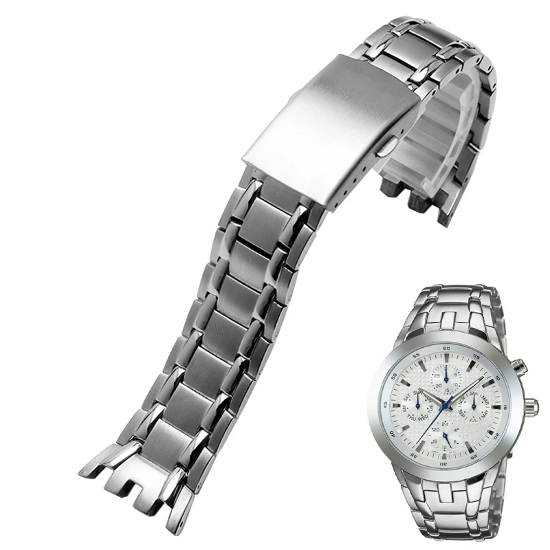 

Аксессуары для часов, ремешок для Casio 3745 EF312 EF-312D-1A/7A EFR-300 series, браслет из нержавеющей стали, мужской браслет для часов 23 мм