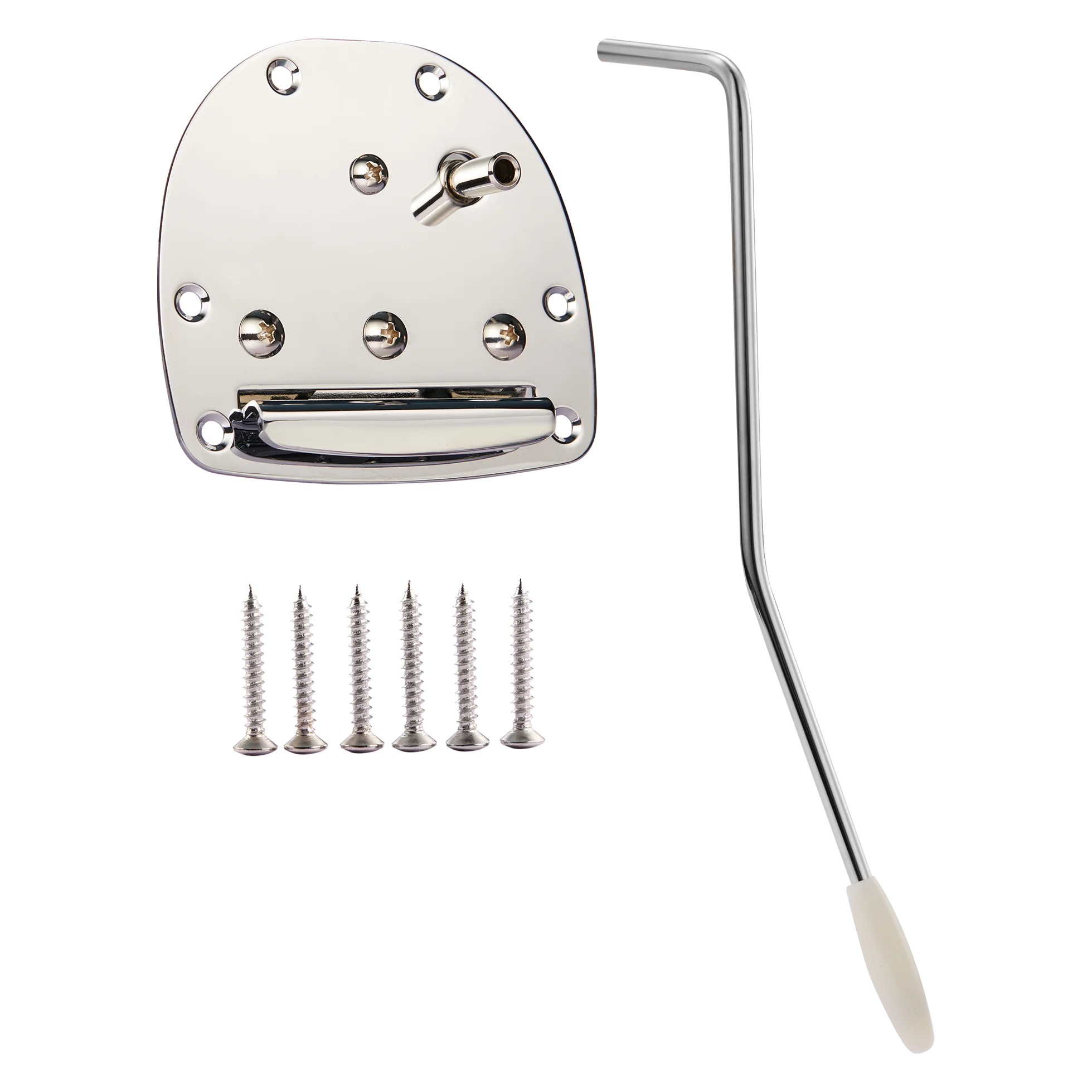 Фото Электрогитара Tremolo System Bridge Vibrato Tailpiece с Whammy Bar Tremolo Arm для Fender Jaguar/Jazzmaster №4