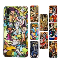 toplbpcs pablo picasso abstract art phone case for samsung a51 a30s a52 a71 a12 for huawei honor 10i for oppo vivo y11 cover