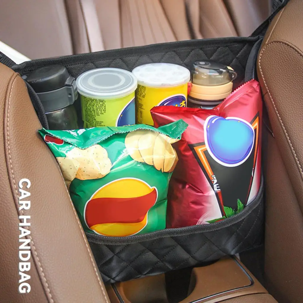 

Car Net Pocket Handbag Holder Car Purse Holder Between Seats Mesh Car Backseat Organizer Purse Phone Car Storage Netting Pouch