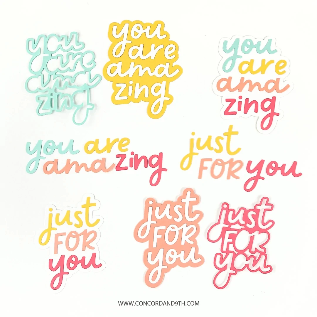 

Metal cutting dies Just Amazing die cut mold card Scrapbook paper craft knife mould blade punch