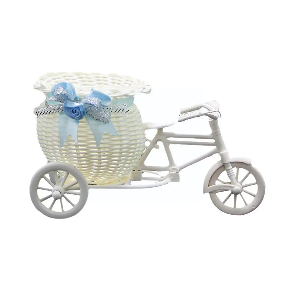 

Ваза для цветов ручной работы, контейнер для цветов на велосипед, ротанговый горшок для хранения, для вечеринки, на велосипед, для свадьбы, д...