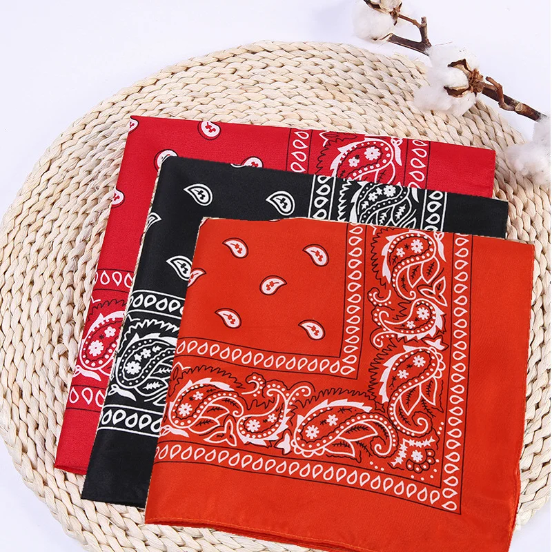 

5 шт. sheadband унисекс хип-хоп черный обруч для волос шейный шарф спортивные головные уборы наручная повязка квадратный шарф