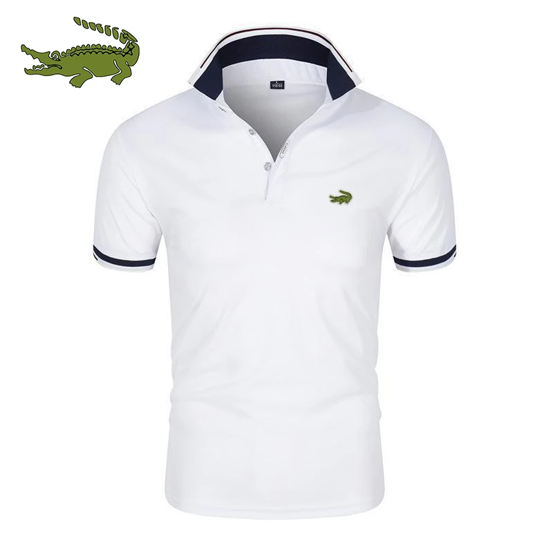 

Embroidered 2022 Men's Cotton Printed Polo Shirt Spring Summer Autumn New Business Casual High Quality Polo Shirt