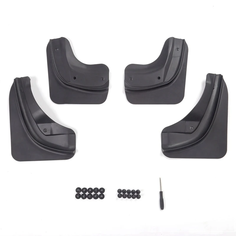 Обновленный компонент брызговиков для Tesla Model 3 Highland 2024 брызговики из ТПЭ + ПП