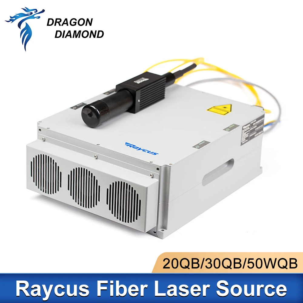 Original Raycus Fiber Laser Source 20W 30W 50W Q-switched Pulse Series 1064nm For Fiber Laser Marking Machine Warranty 2 Years