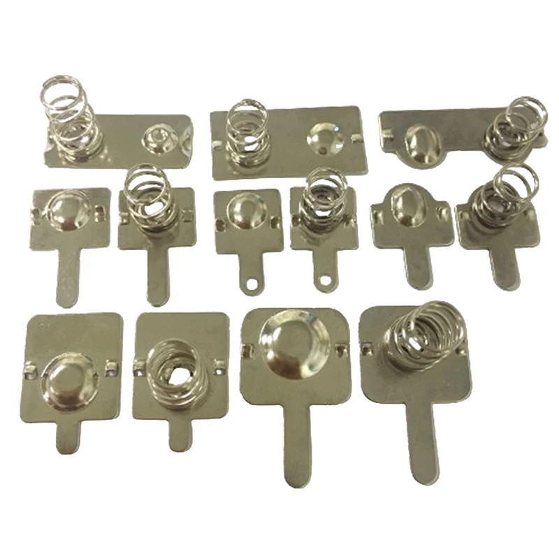 100 шт./компл. пружина батареи типа АА или ААА 7 No. Положительные и отрицательные