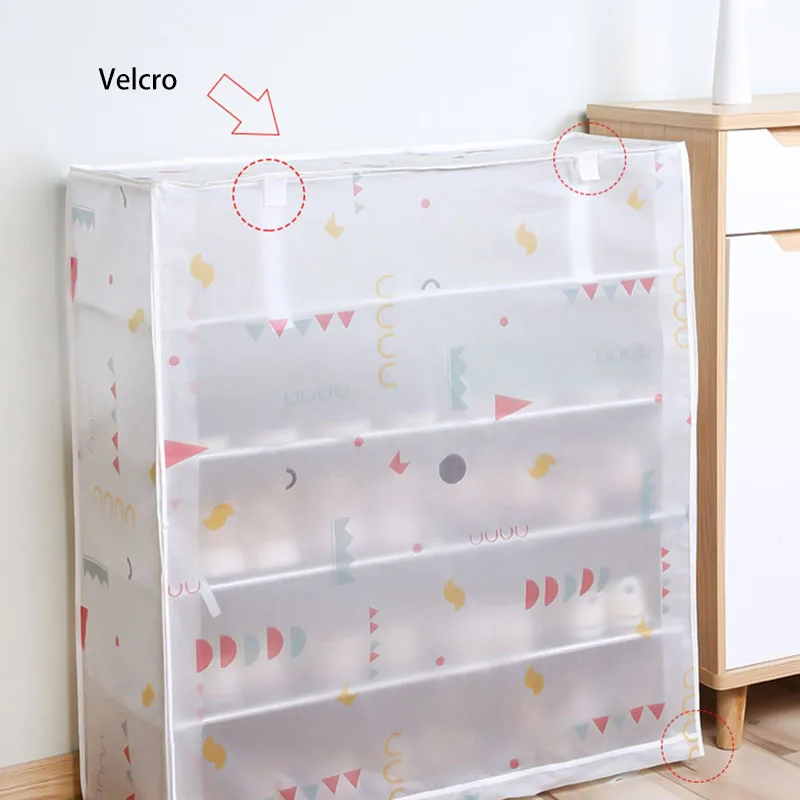 

Shoe Rack Dust Cover Multi-Layer Shelf Cover Simple Shoe Cabinet Storage Cloth Covers Household Indoor Waterproof Dustcover