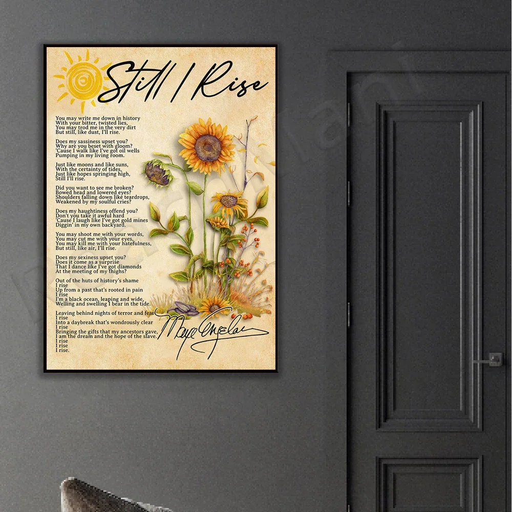 Винтажный постер &quotНо я всё ещё люблю&quot ReachMani