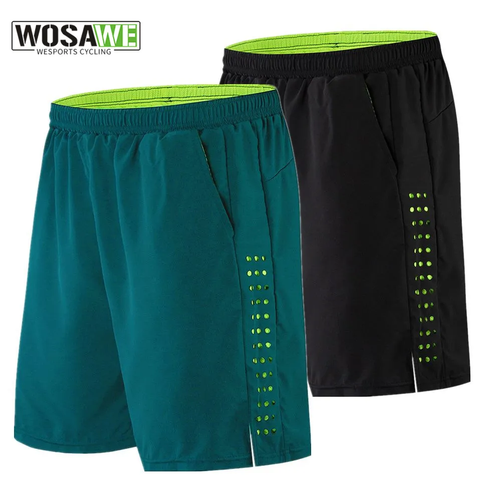 

WOSAWE Summer Men's MTB GEL Padded Cycling Shorts Breathable Bicycle Downhill Underpants Mountain Bike Riding Underwear
