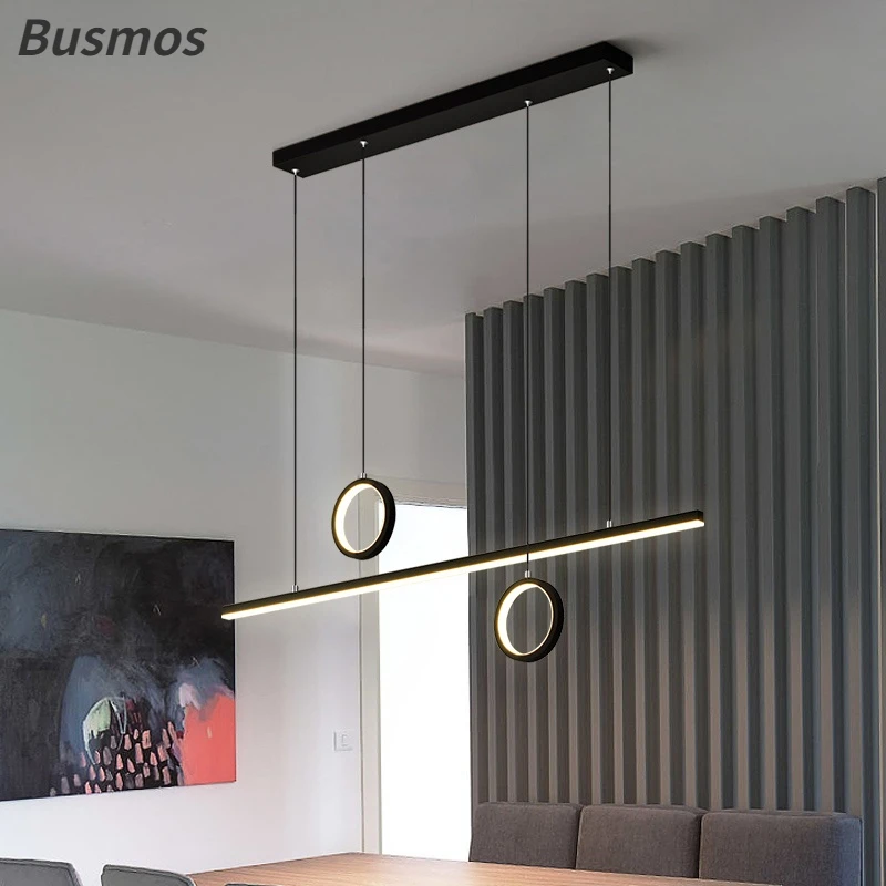Modern Minimalist Dining Room LED Chandelier Nordic Creative Suitable For Bedroom Living Room Dining Bar Lighting Ceiling Lamps