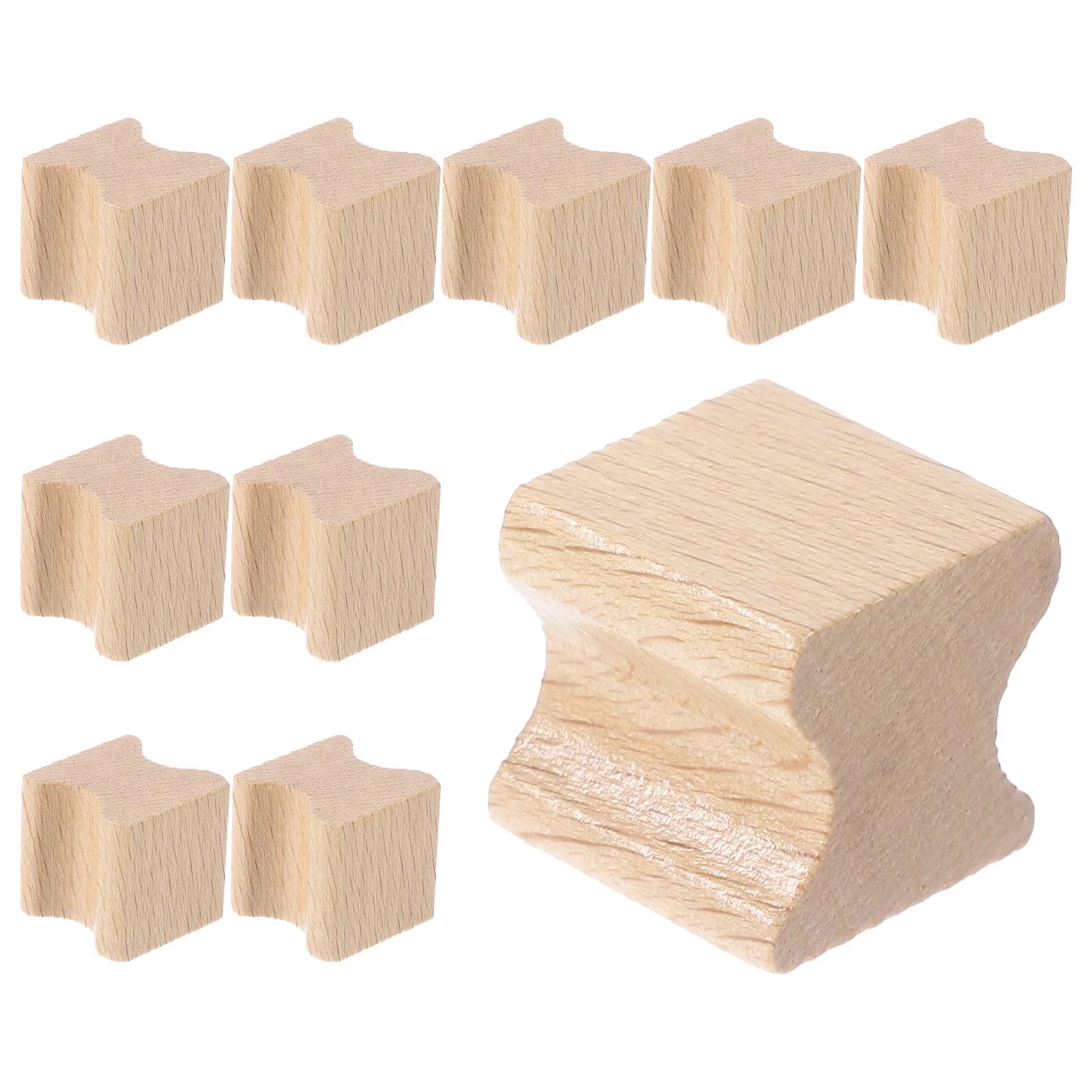 10 шт. штампы из бука резьба по дереву штамп сделай сам другие продукты деревянные