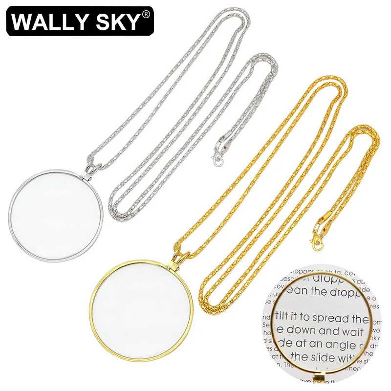 Женское оригинальное ожерелье светильник лое подвесное золотое/серебряное