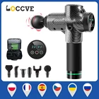 Высокочастотный массажный пистолет LOCCVE, массажер для мышц, расслабляющий Электрический массажер для расслабления тела с портативной сумкой для фитнеса