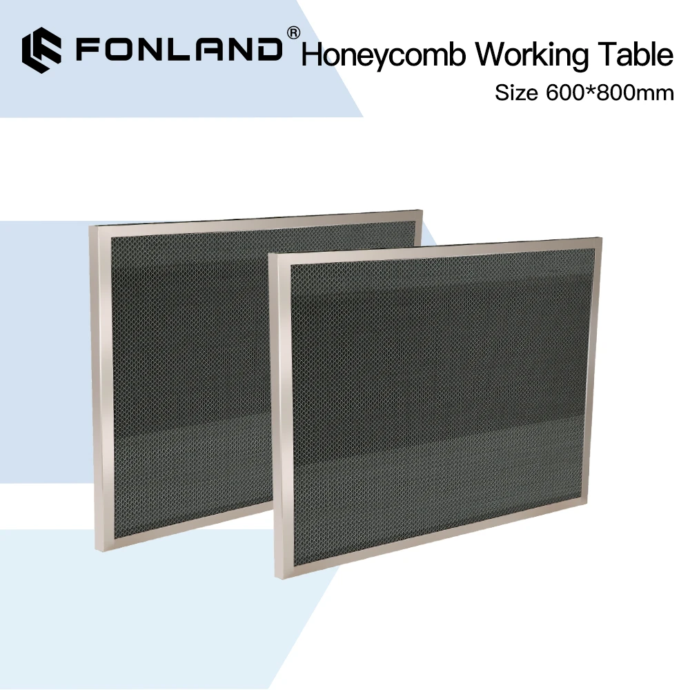Enlarge FONLAND Honeycomb Working Table 600*800mm Customizable Size Board Platform Laser Part for CO2 Laser Engraver Cutting Machine