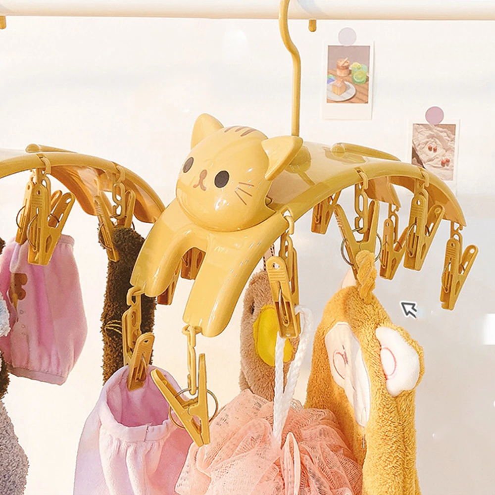 

Home 10 Clips Drying Rack Storage Holder Bathroom Kitchen Hanger Stick On Wall Hanging Door Clothes Towel Racks Drying Socks