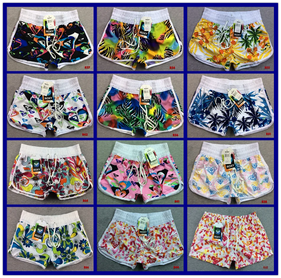 Women's Korean Version Peach Skin Fleecy Quick-dry Beach Pants Surf Pants Sexy Bermuda Casual Shorts Swim Trunks Sweatpants