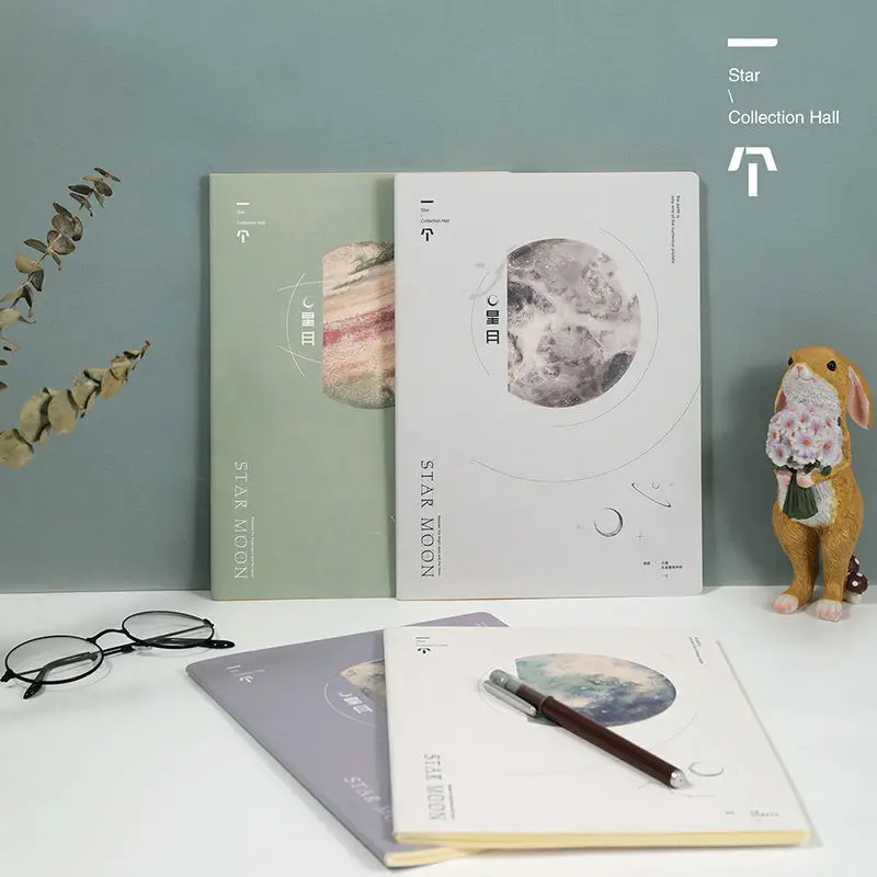 

Notebook High-value Ins Car Line Book B5 Student Diary Simple Cute Thickening Exercise Book Office School Supplies Stationery