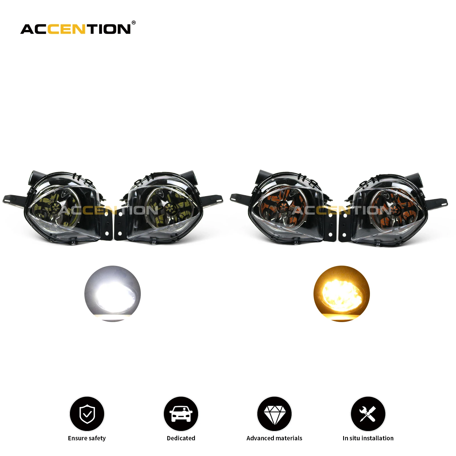 

Car Light For BMW 3 Series E90 E91 325 328 335 2005 2006 2007 2008 63176948373 63176948374 New Front LED Fog Light Fog Lamp