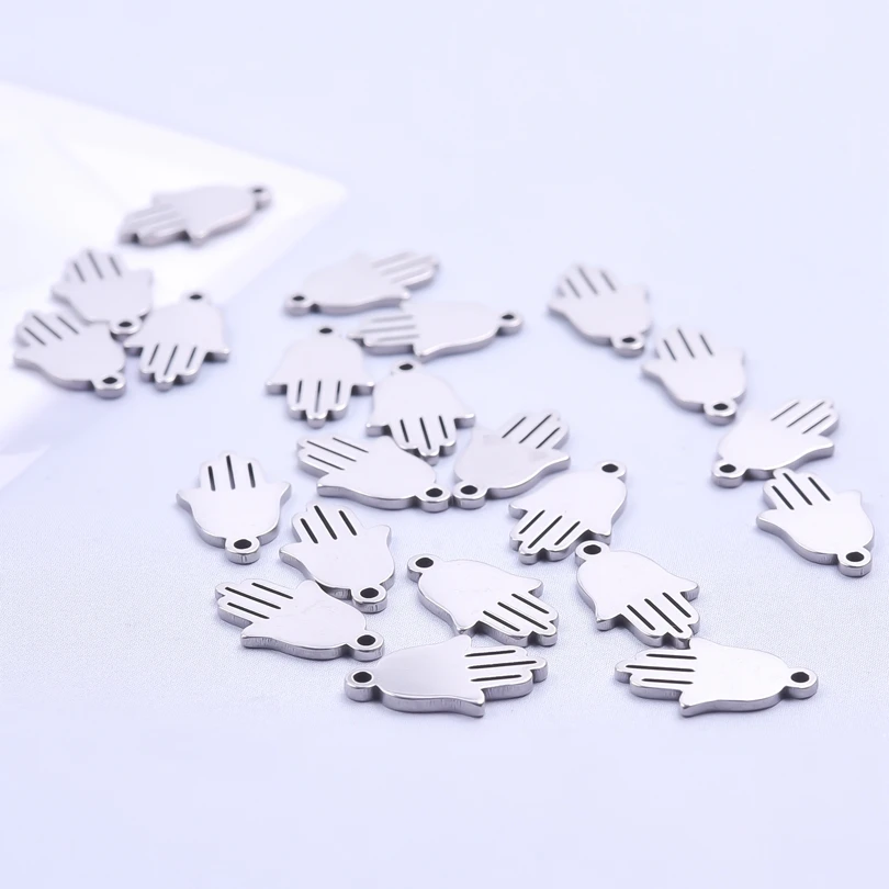 20 шт./лот Серебристые рыбьи кости Фламинго черепа пальмы розы отпечатки лап ног