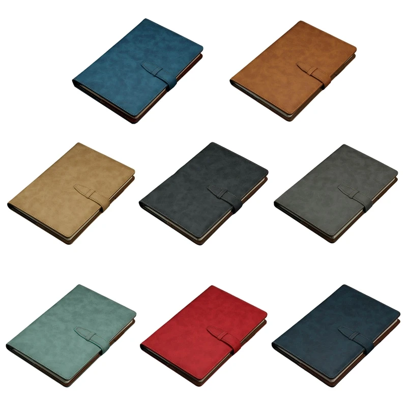 

A5/B5 Size Journal Organizer Notepad Leather Notebook for Work Travel College