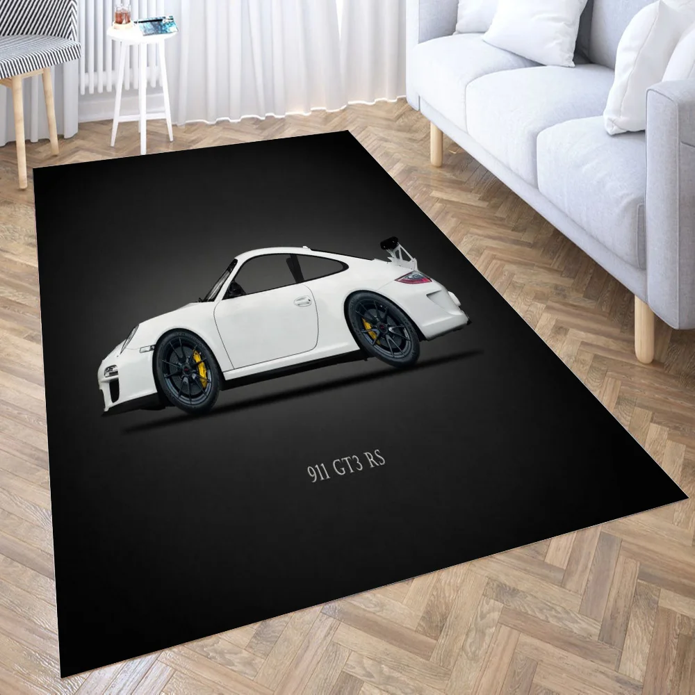 

The 911 GT3 RS Carpet Living Room Large Area Rugs Bedroom Carpet Modern Home Living Room Decoration Floor Lounge Rug