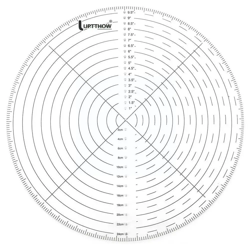 

Acrylic Transparent Round Center Finder Compass Circle Cutter For Turners Lathe Wood Work Circles Drawing 10 Inch Plastic R V2S1