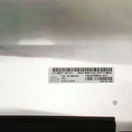 LP130QP1 SPA1 SPC1 13 0-дюймовый WLED eDP 40-контактный ЖК-экран для ноутбука 3000 × 2000 400 нит