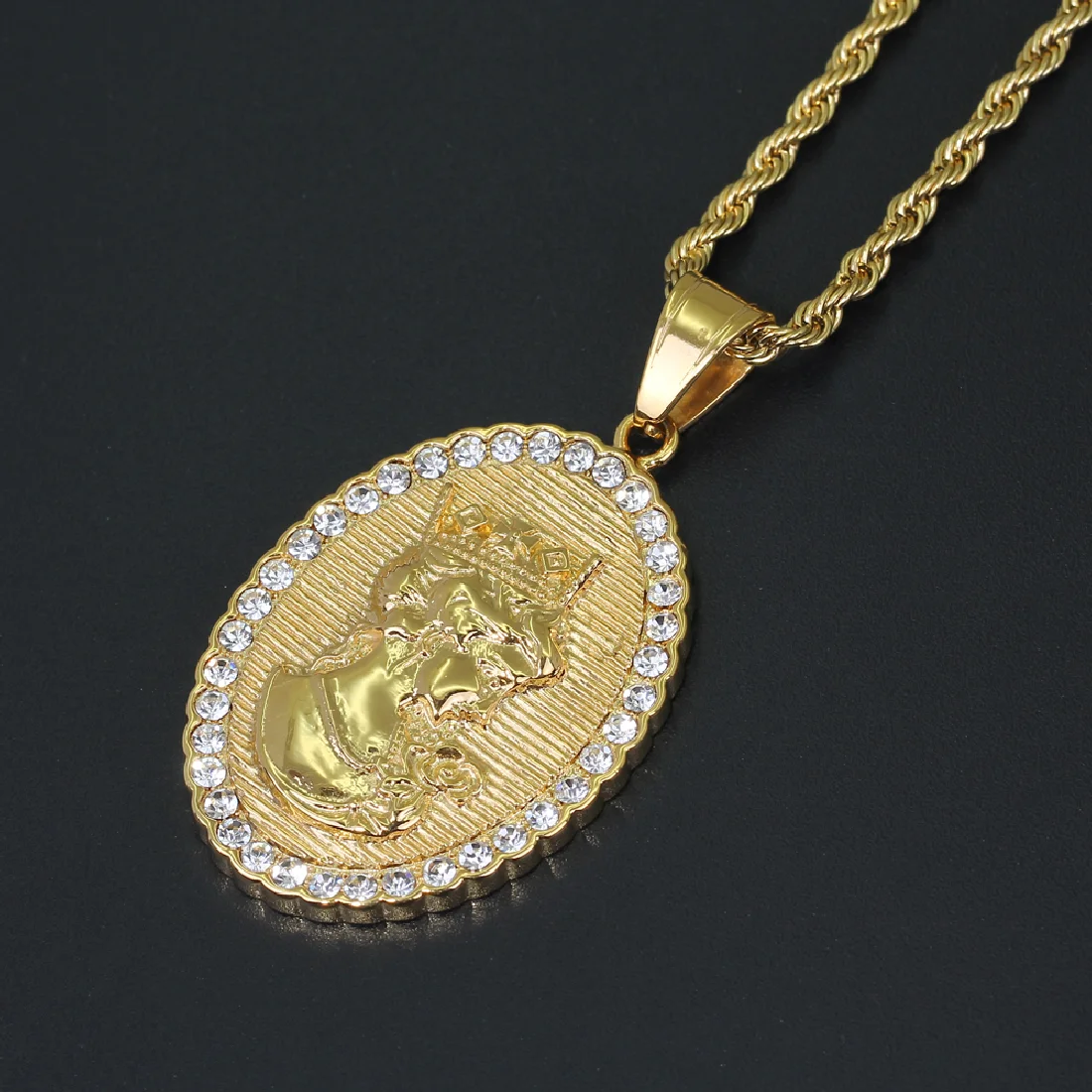 

Stainless Steel pendants&Necklace Men Women Hip Hop Jewelry Gift SN204