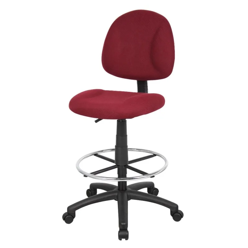 

Boss Office & Home Sit-Stand Adjustable Desk Chair, Burgundy Red