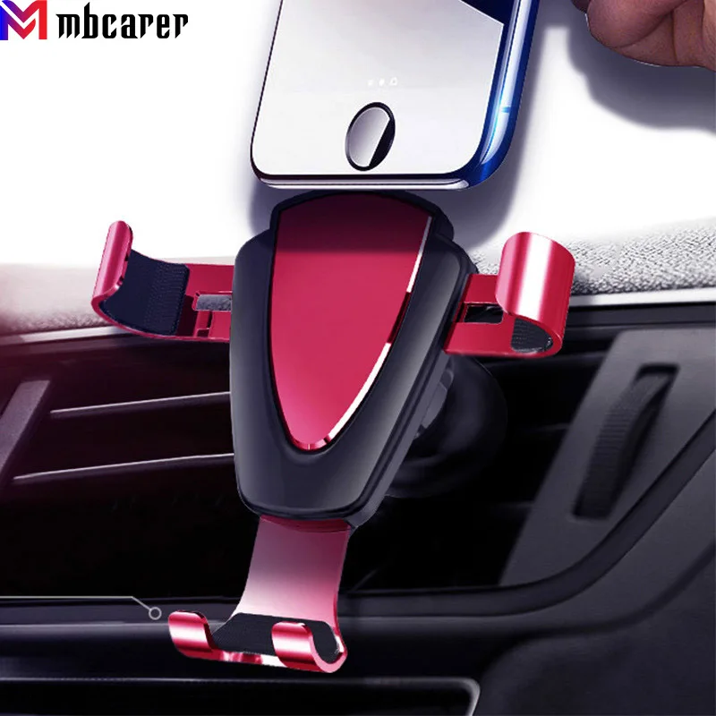 

Gravity Phone Holder Auto Lock For Xiaomi LG Huawei P20 iPhone Samsung Huawei for Car Metal Gravity Mobile Phone Stand