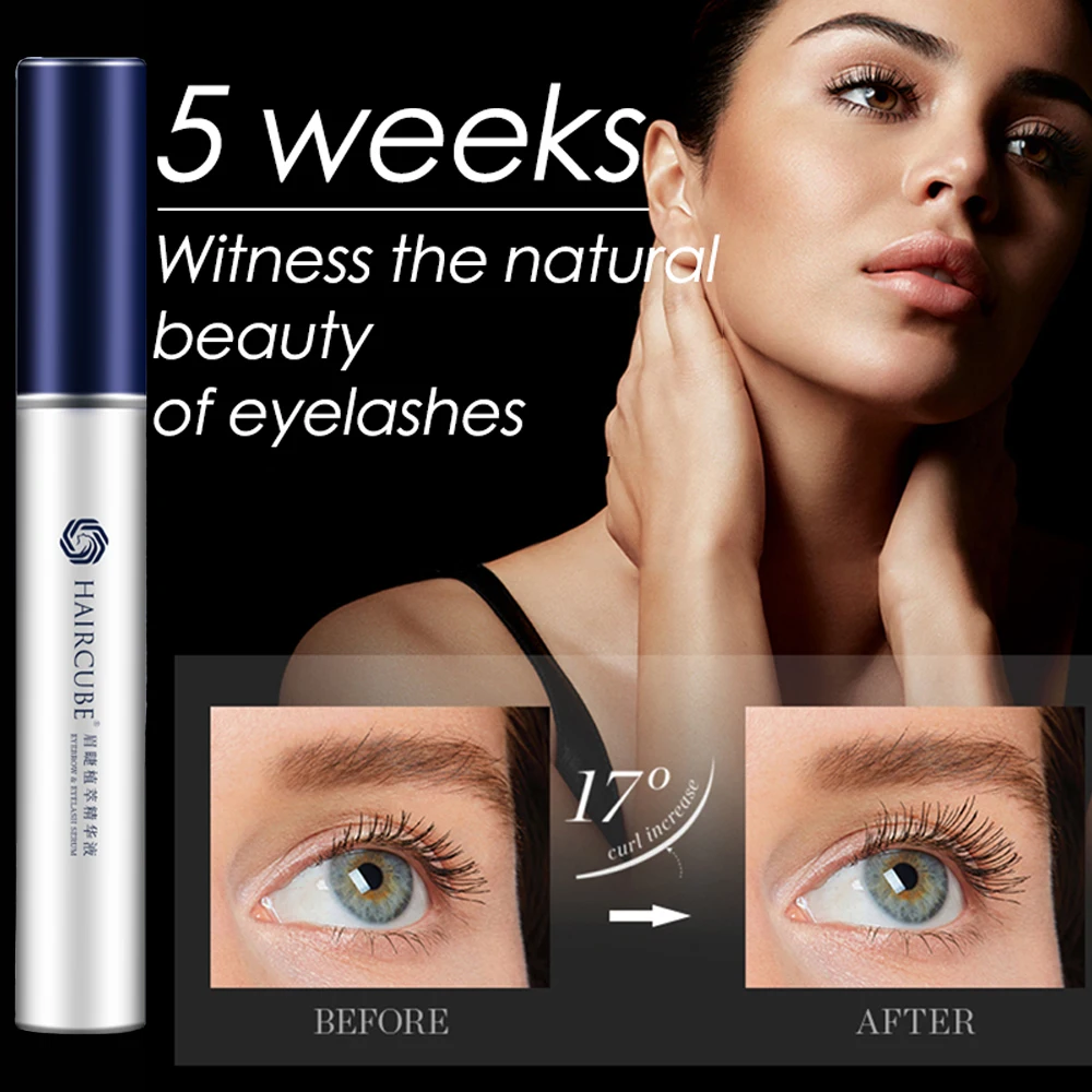 HAIRCUBE Сыворотка для роста ресниц Сыворотки увлажняющий питательная эссенция