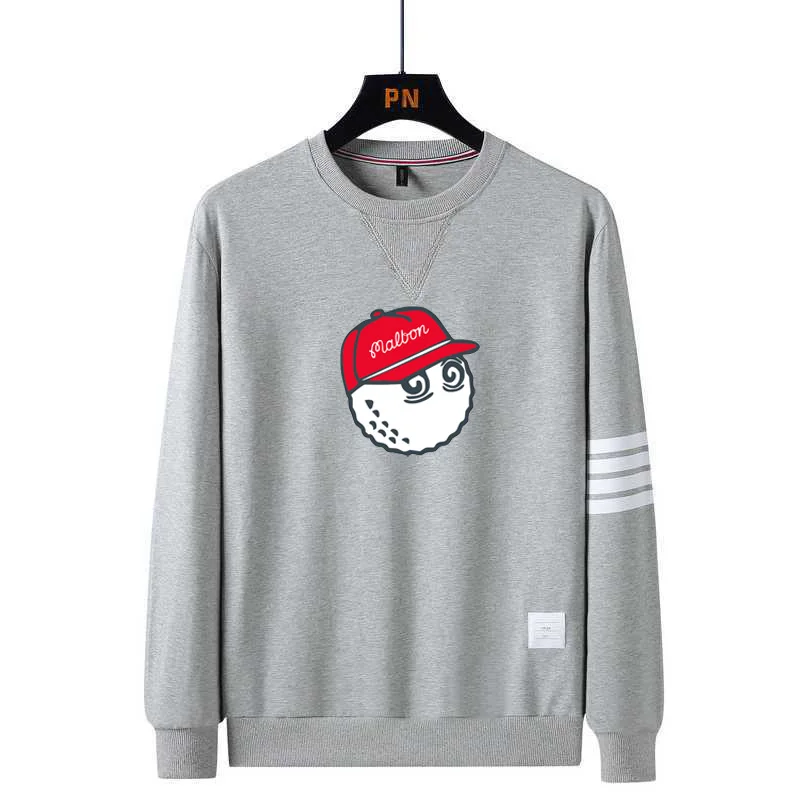 

Malbon Men's Pullover Golf Cotton Shirt Hooded Autumn Sweater 2022 New Couple Fashion Round Neck Long Sleeve Relaxed Sportswear