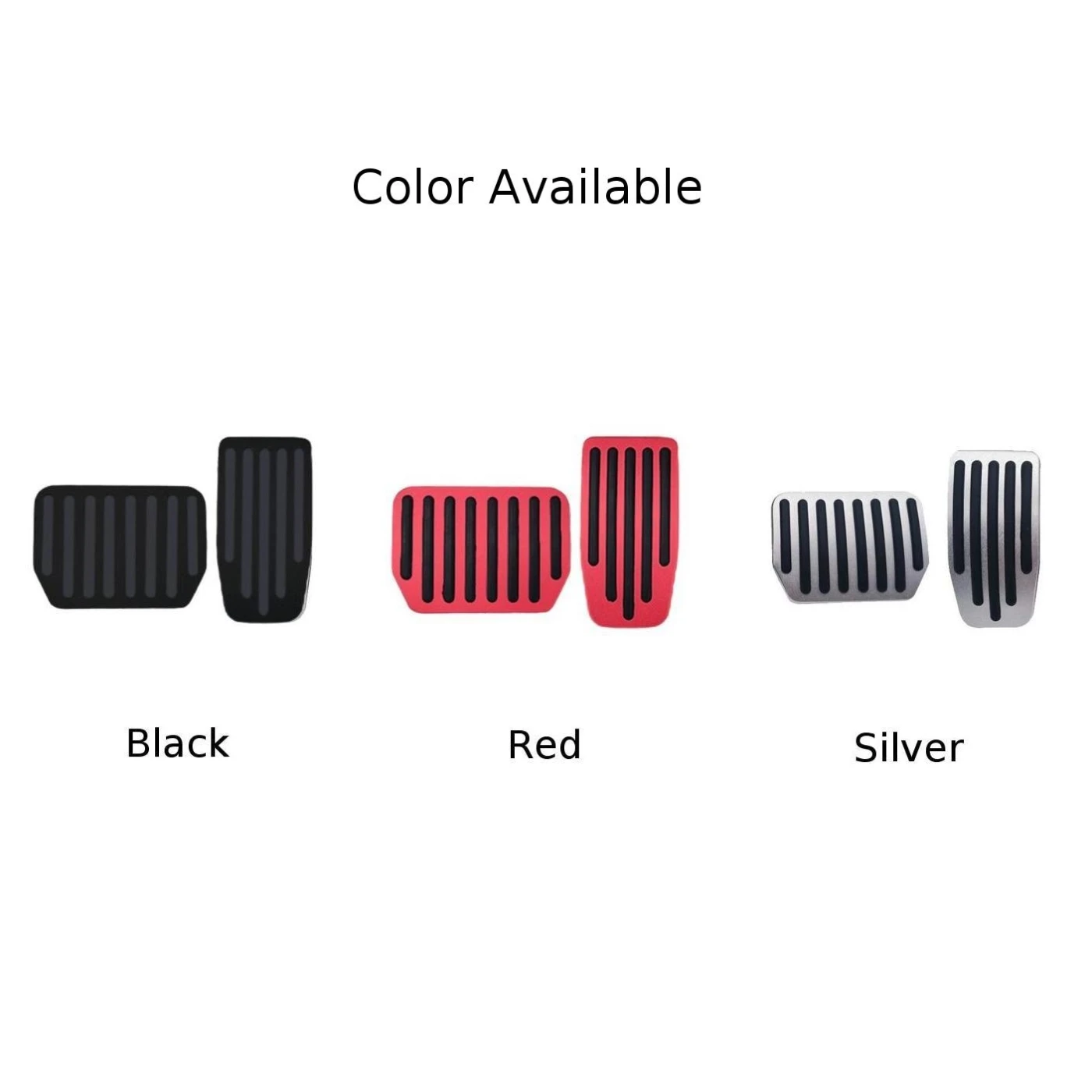 

1set Accelerator Pedal Cover+Brake Pedal Cover For Tesla Model 3 Model Y 2022 2023 Foot Pedal Pads Non-Slip Performance Rest Cov