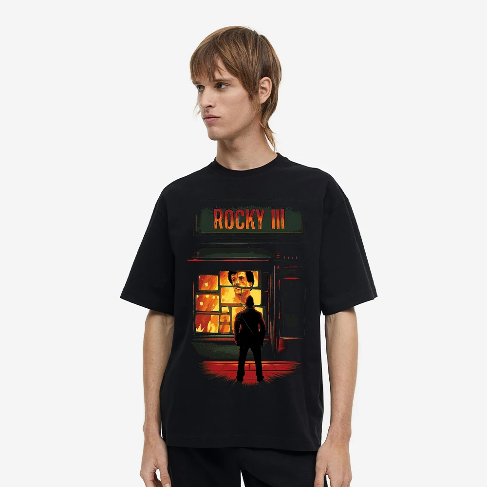 

100% Cotton T-shirt Men's High-end Breathable Sweat-absorbing Retro Hip Hop Retro Ancient Style Men's Cotton Plus Size T-shirt