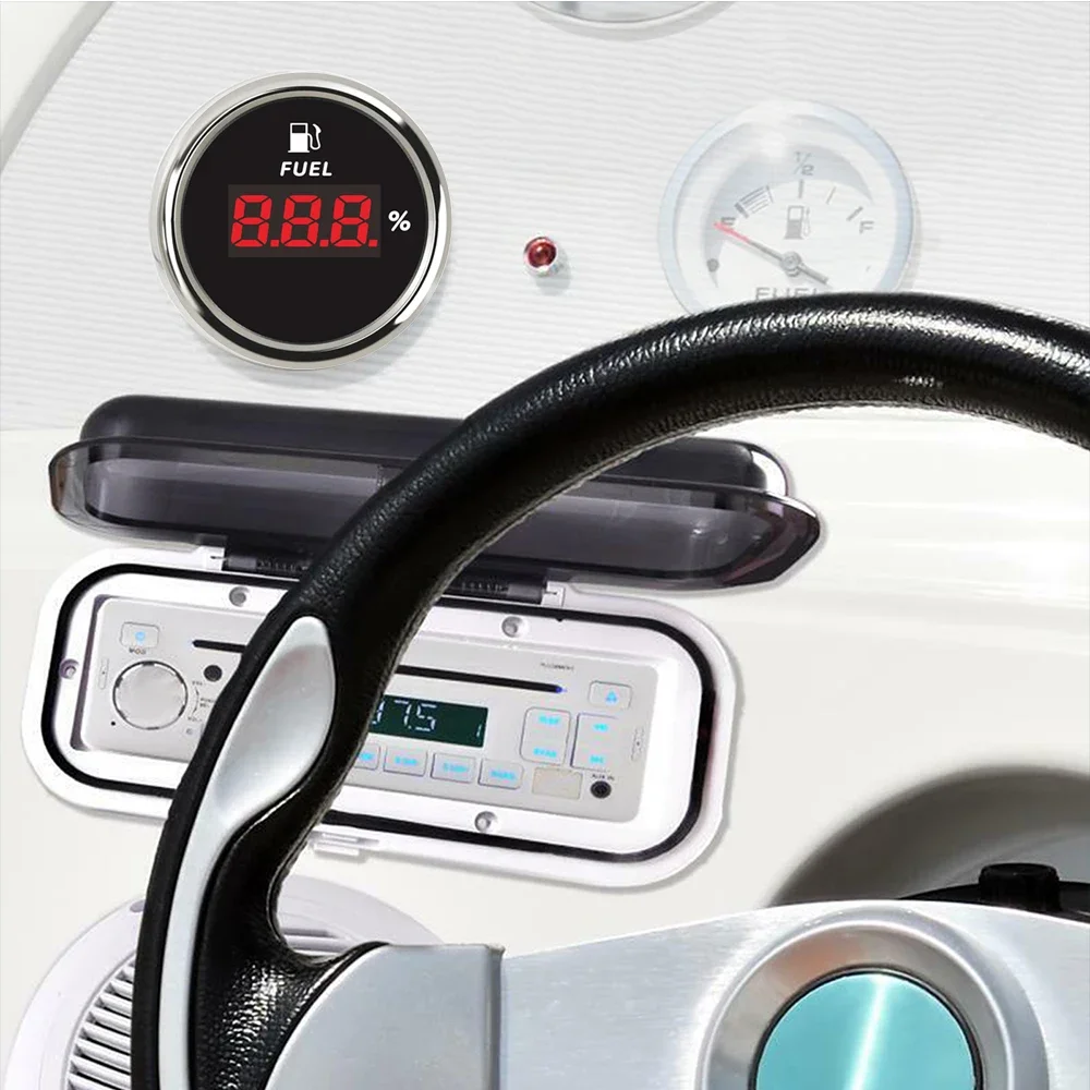 Универсальный цифровой указатель уровня воды 0-190 Ом/240-33 Ом 52 мм