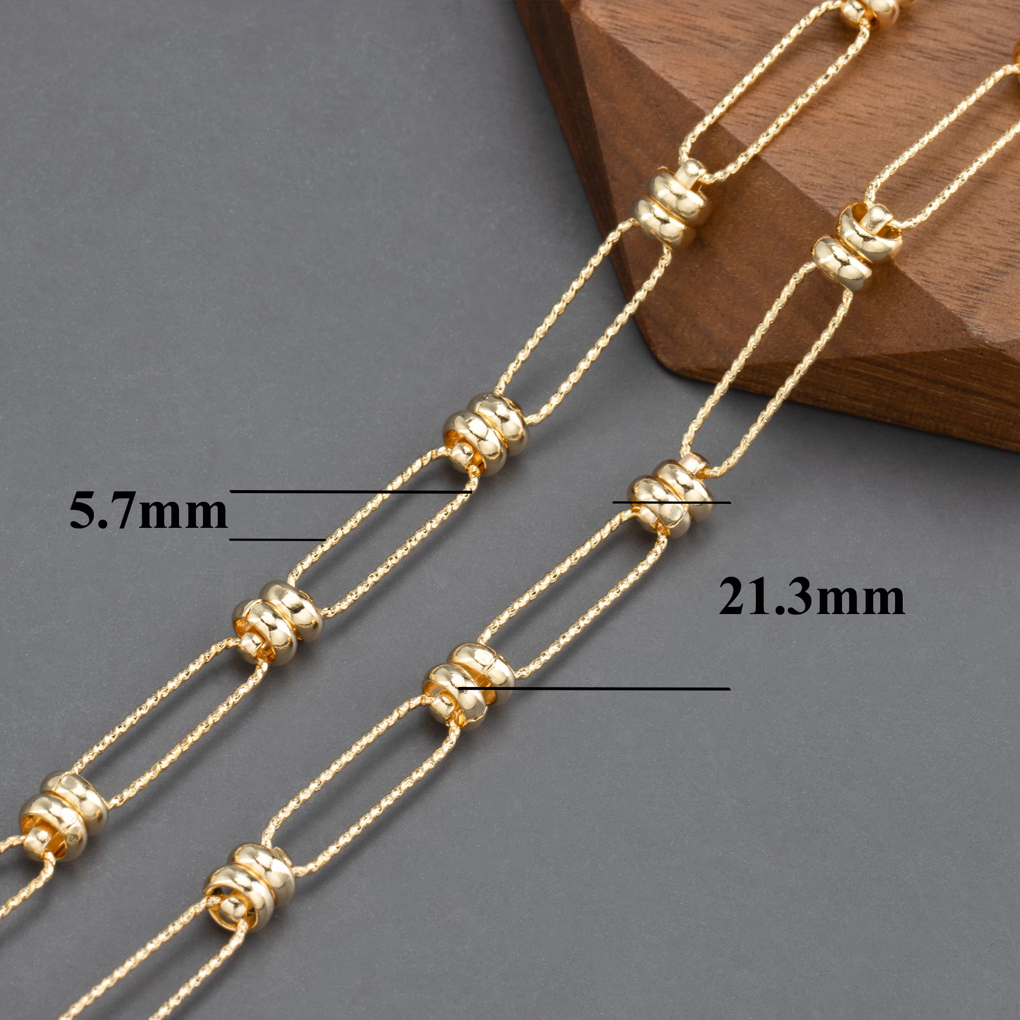 Цепочка GUFEATHER C170 для самостоятельного изготовления ювелирных изделий ожерелье