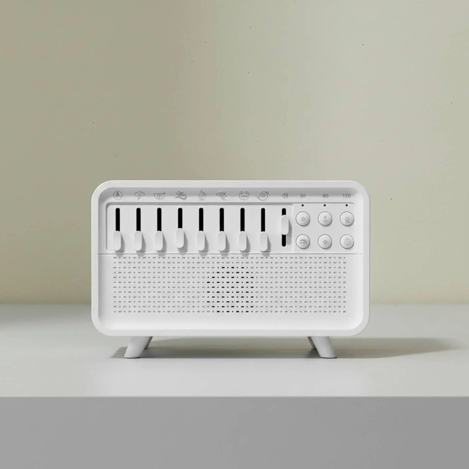 Фото Аромадиффузор Flame 4-в-1: многофункциональный Bluetooth-увлажнитель с ароматерапией, звуковыми эффектами и функцией ночника для улучшения сна №4