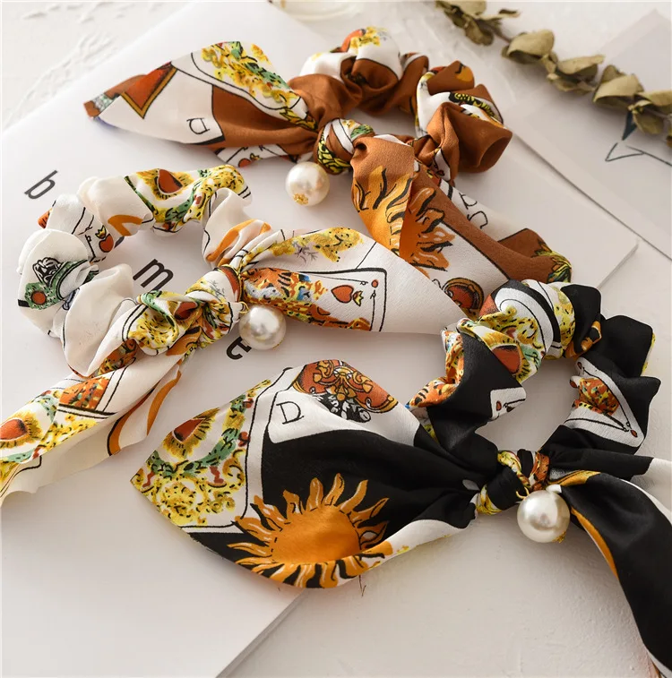 Европейские и американские украшения для волос жемчужная подвеска кольцо в виде