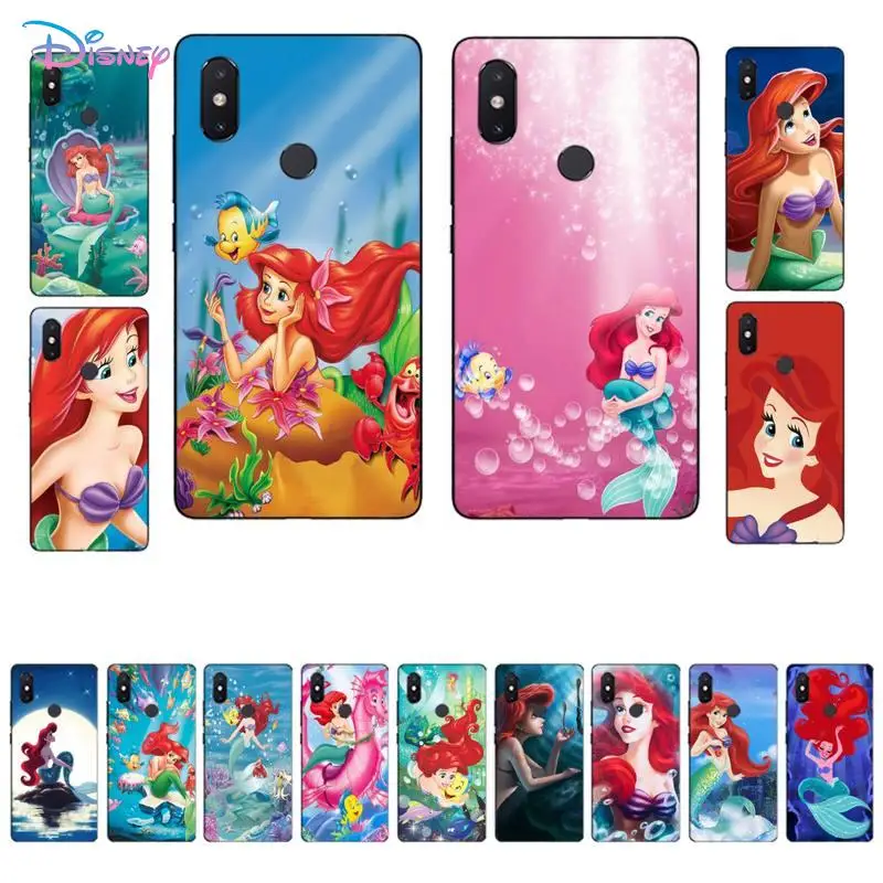 

Disney Ariel little mermaid Princess Phone Case for Xiaomi mi 8 9 10 lite pro 9SE 5 6 X max 2 3 mix2s F1