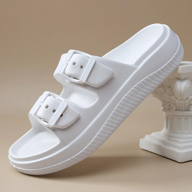 Женские Шлепанцы На Платформе Летние Нескользящие Пляжные Сандалии Из Эва
