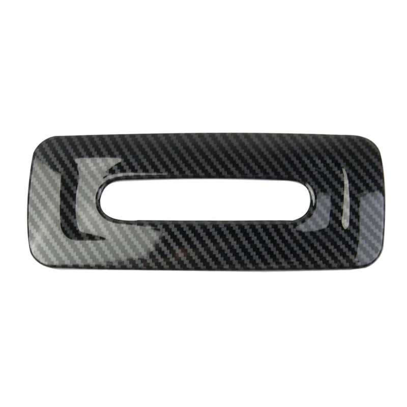 

For Toyota- 2022 Car Carbon Fiber ABS Rear Roof Reading Lights Frame Decoration Cover Trim Stickers