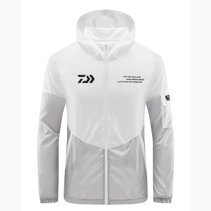 

Outdoor Men Fishing Clothing Ultrathin Long Sleeve Sunscreen Anti-uv Breathable Coat Summer Fishing Shirt Fishing Jacket