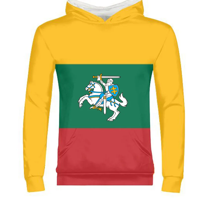 

LITHUANIA male youth diy free custom photo country ltu zipper sweatshirt nation flag lt lietuva lietuvos lithuanian boy clothes