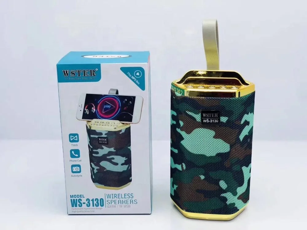 Оригинальный WSTER WS3130 поддержка USB TF-карты FM-радио динамик большие студийные