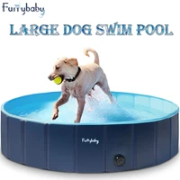foldable dog pool pet bath swimming tub bathtub outdoor indoor collapsible bathing pool for dogs cats kids pool hondenzwembad
