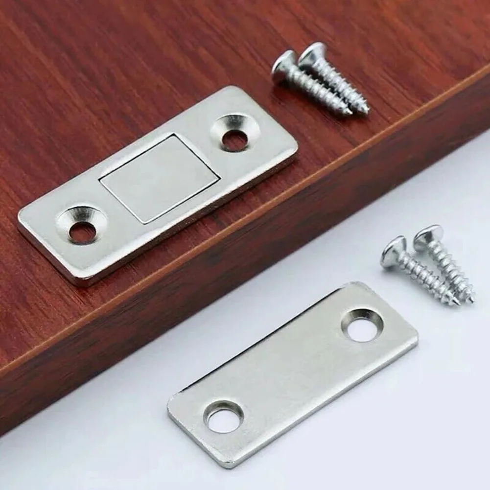 

Strong Magnetic Door Stopper Cabinet Door Catches Latch Furniture Doors Magnetic Lock Cupboard Ultra Magnetic Door Suction Tool