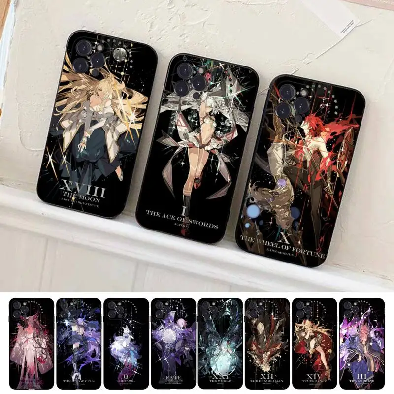 

FATE GRAND ORDER TAROT FGO Anime Phone Case For iPhone 14 11 12 13 Mini Pro XS Max Cover 6 7 8 Plus X XR SE 2020 Funda Shell