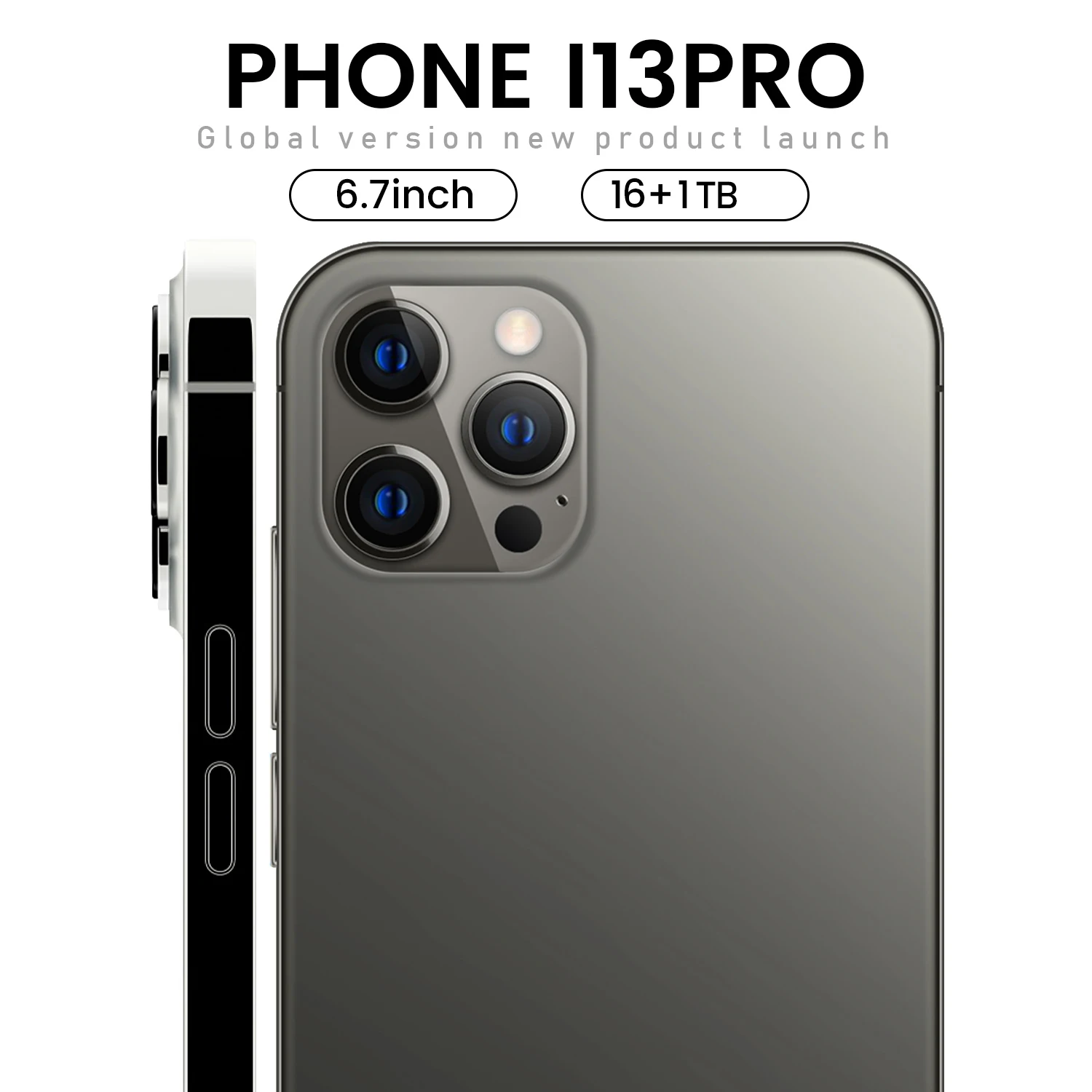 smartphone i13 pro max 6 7 inch full screen phone 16gb1tb 5g celular 10 core mobilephone global version celulares new cellphone free global shipping