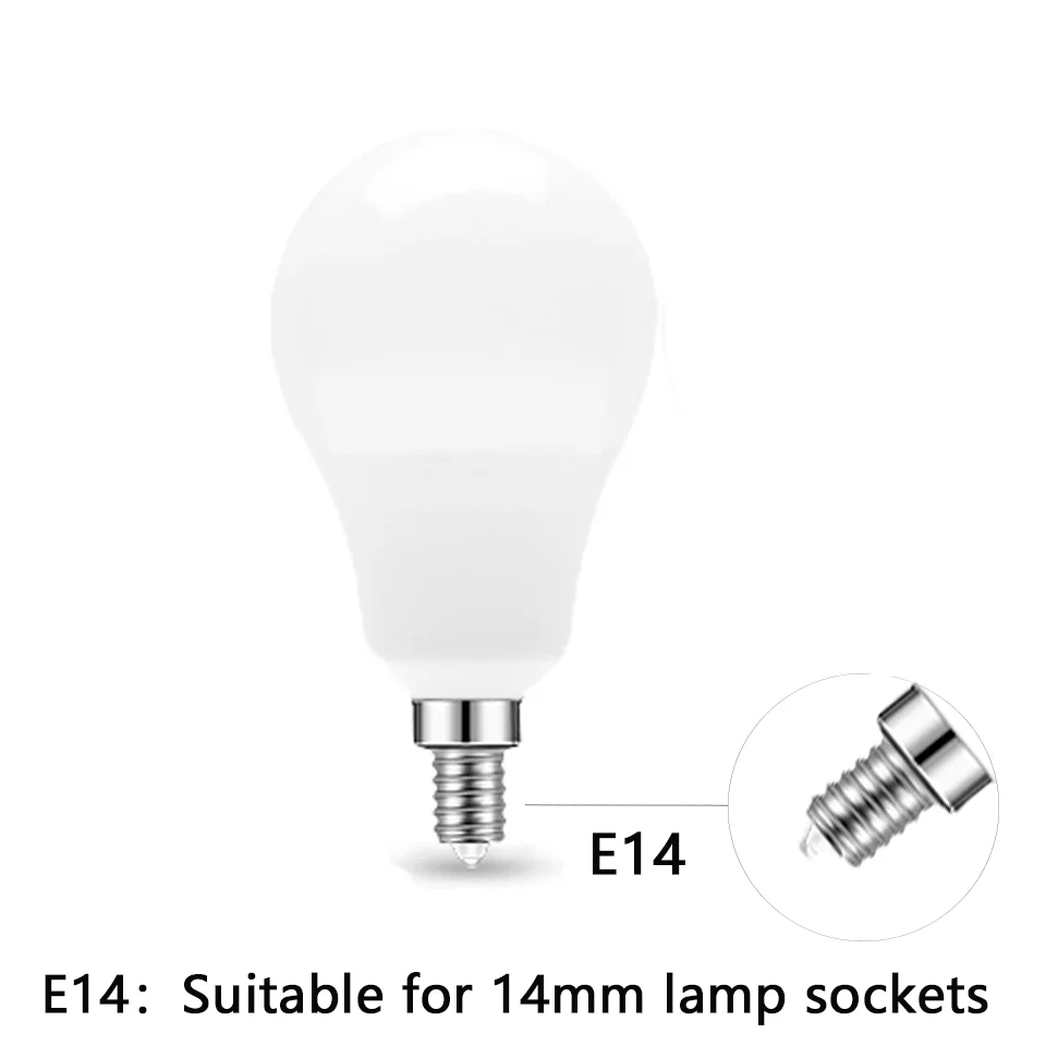 

Набор из 4 энергосберегающих светодиодных ламп E27 6Вт 9Вт 12Вт 15Вт